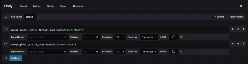 Grafana Plugins and Percona Monitoring and Management